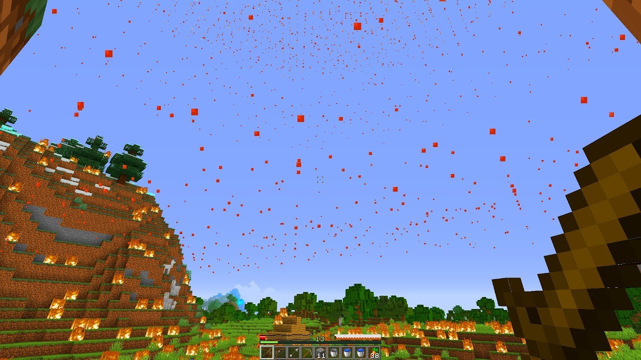 Minecraft mais il PLEUT de la LAVE ! 😡 *IMPOSSIBLE* - YouTube