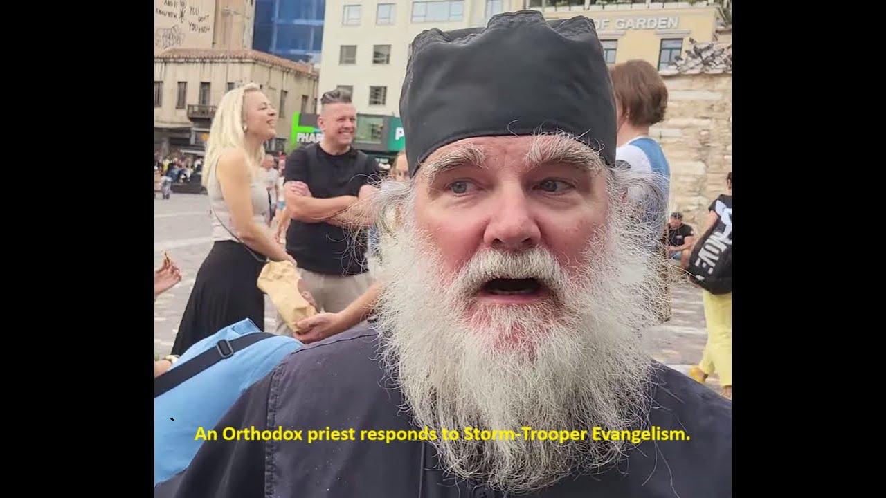 Православный священник отвечает на проповедь штурмовиков