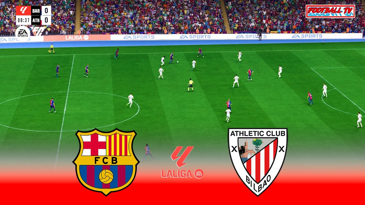 Barcelona vs Athletic Bilbao - La Liga 24/25 | Full Match All Goals ...