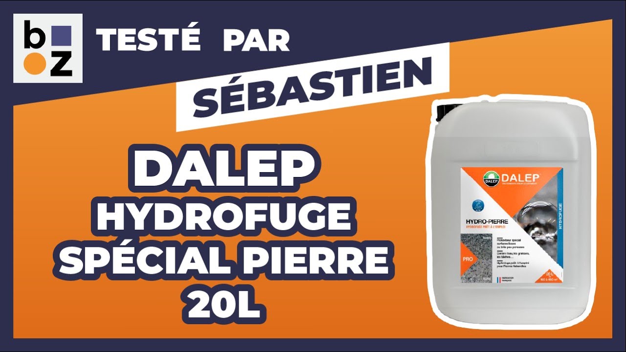 Hydrofuge - spécial pierre - anti-salissures - Hydro-Pierre DALEP