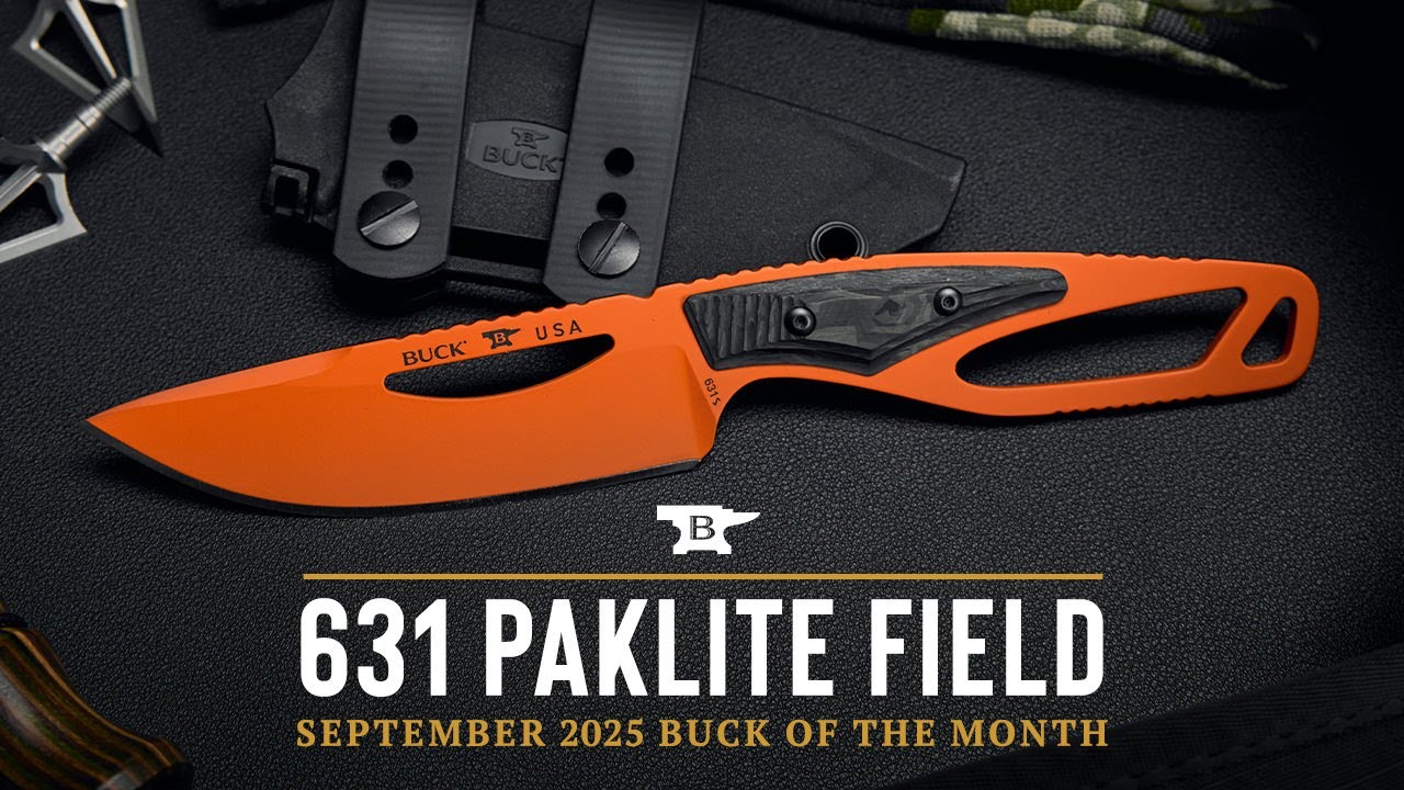 2025 September Buck of the Month: 631 Paklite Field Knife