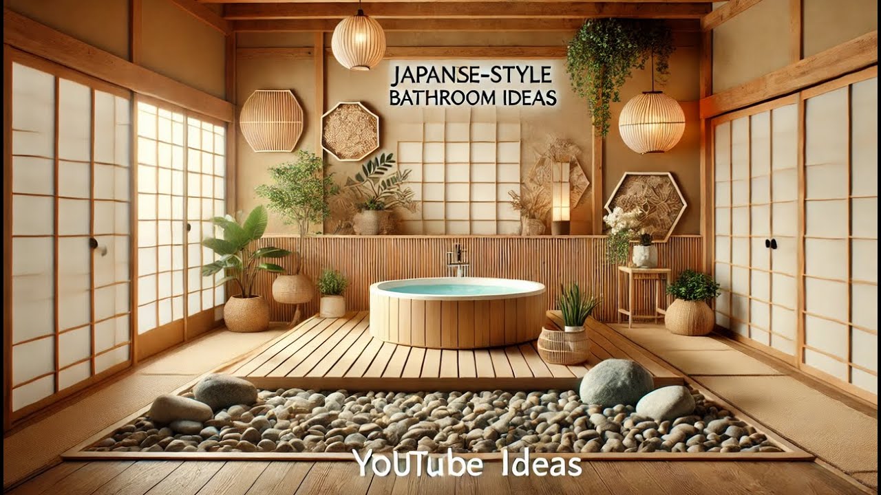 Create a Relaxing Space: Japanese-Style Bathroom Design Ideas 🚿🪵