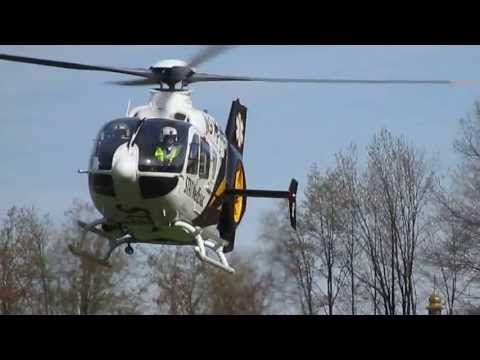 STAT Medevac at the Mock accident at Northern Cambria High School May 3, 2013