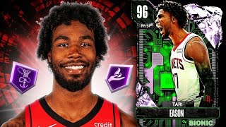 PINK DIAMOND TARI EASON IS ONE OF THE MOST COMPLETE PDS IN NBA 2K24 MyTEAM!!