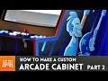 Arcade Cabinet build Part 2 (graphics & trim) // How-To | I Like To Make Stuff