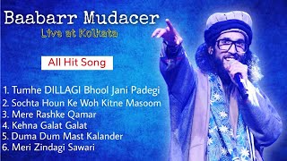 Baabarr Mudacer Superhit All Song Audio Jukebox 2025 || Live at Kolkata || Janapriya Studio 