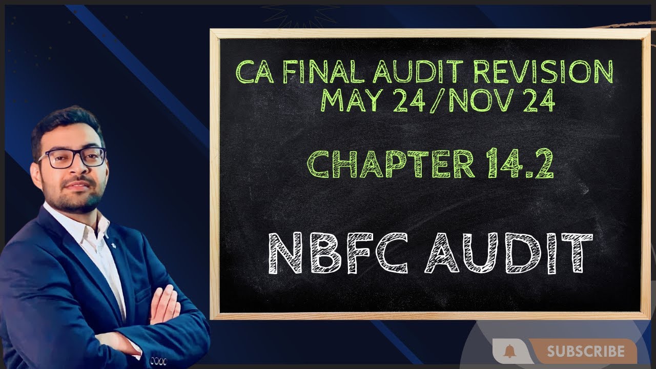 NBFC Audit I CA Final Audit Revision May 24/ Nov 24 I CA Rakesh ...