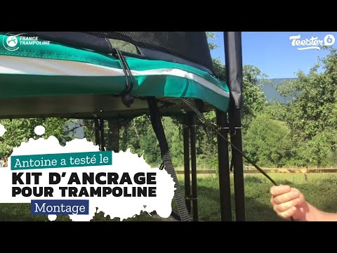 Kit ancrage pour trampoline