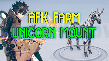 Tower of Fantasy AFK Unicorn Mount Farm