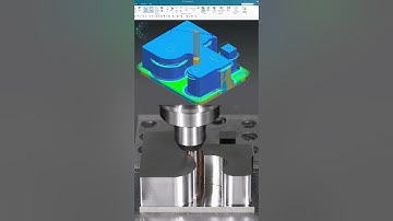 Adaptive Milling #Manufacturing #CNC #Milling #NX #CAD #CAM @cardsplmsolutions