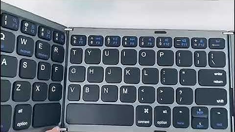 Foldable Bluetooth Keyboard B033