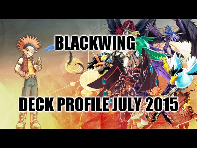 BLACKWING DECK PROFILE (JULY 2015) - YouTube