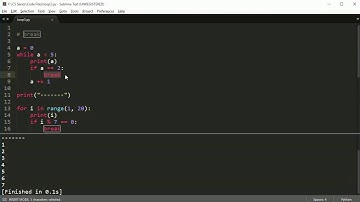 Python Programming Series (Loops 3): Break and continue