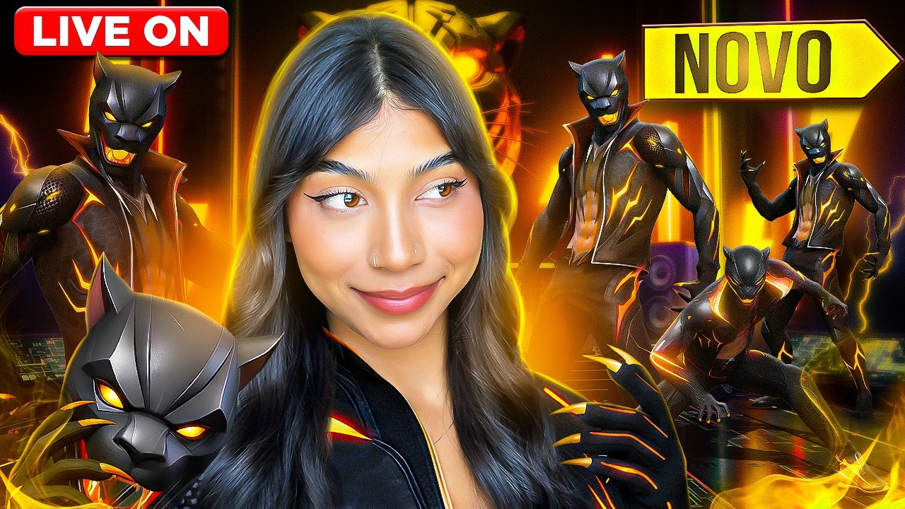 LIVE ON 🔥 JOGANDO COM INSCRITOS!! 🔥 FREE FIRE AO VIVO 🔥  RAFAX AO VIVO