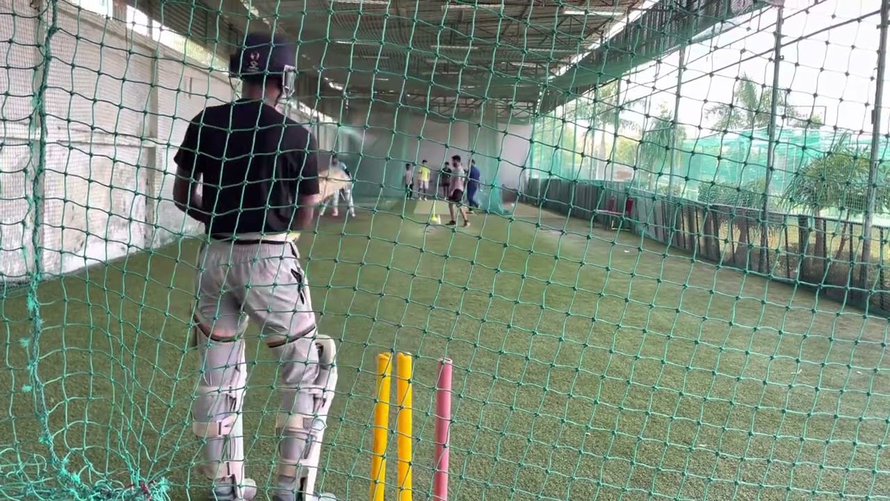 Indoor Net Practice Session at Indore Cricket Club (ICC)