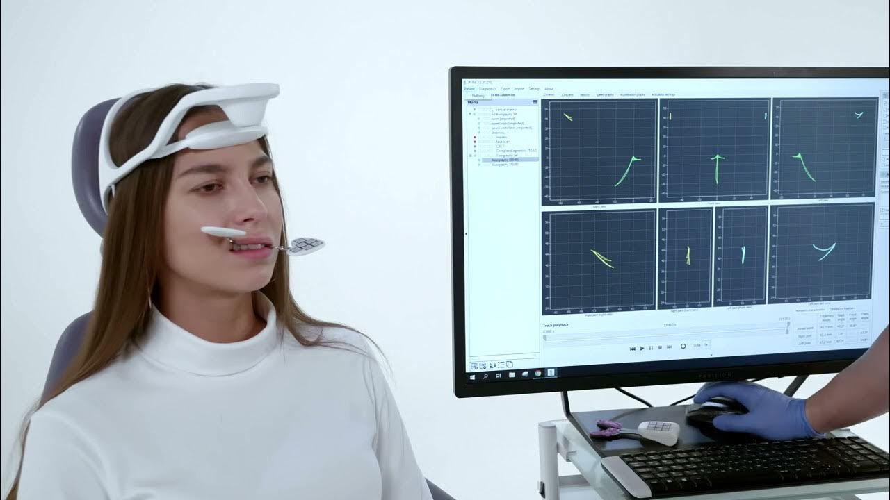 7. Registration of the new position of the lower jaw using an axiograph