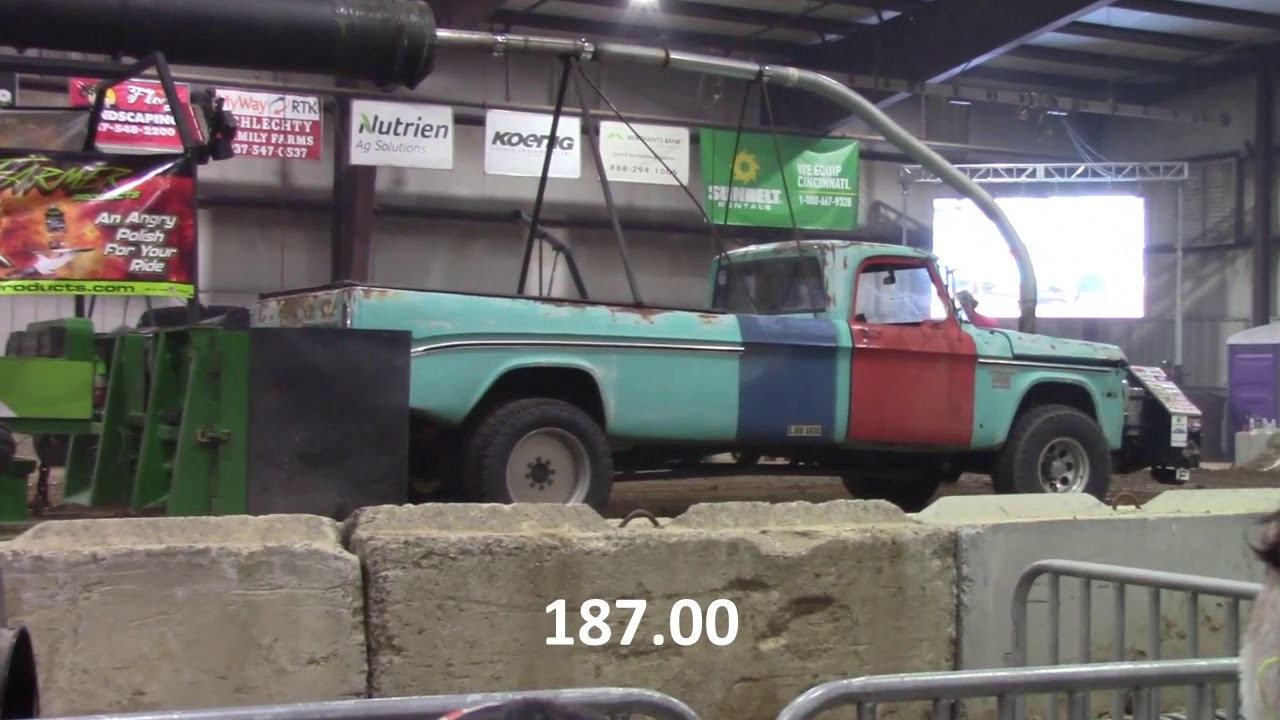 Eaton, OH Pro Stock Diesel 4WDT Spring Fever Truck and Tractor Pull Saturday 2020