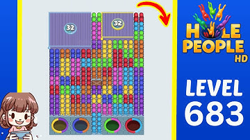 Hole People Level 683 Solution Walkthrough