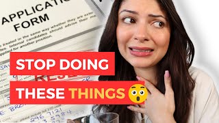 you didn't get the job... and it's your fault