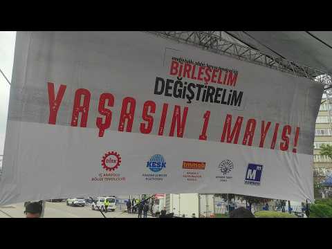 Ankara'da 1 Mayıs kutlamaları başladı
