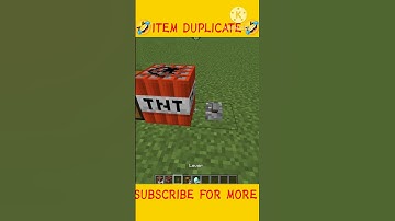 How To Duplicate Item Using Chest And Tnt In Minecraft Java 1.19 #pojavalauncher #minecraft #shorts