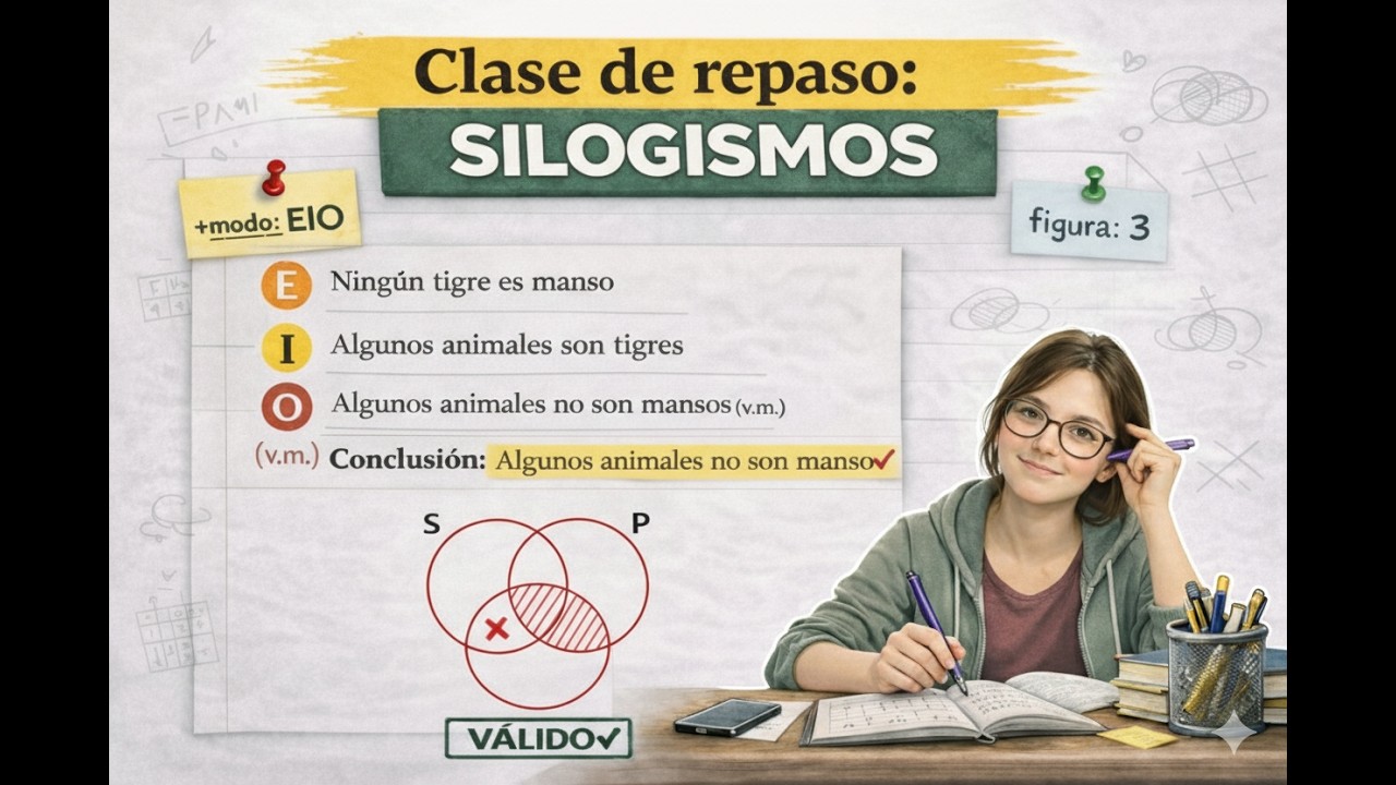 Clase de repaso virtual: Proposiciones categóricas - Silogismos categóricos - Diagramas de Venn