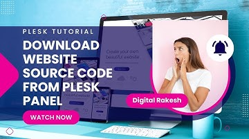 How to download website source code from plesk panel | plesk tutorial | web hosting