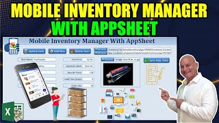 How To Create A Mobile Inventory Manager App And Sync With Excel And AppSheet screenshot 3