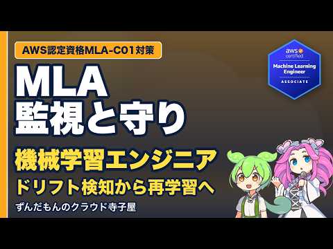 【MLA-C01】監視・保守・セキュリティ【ドメイン4・配点24%のMLOps後半】