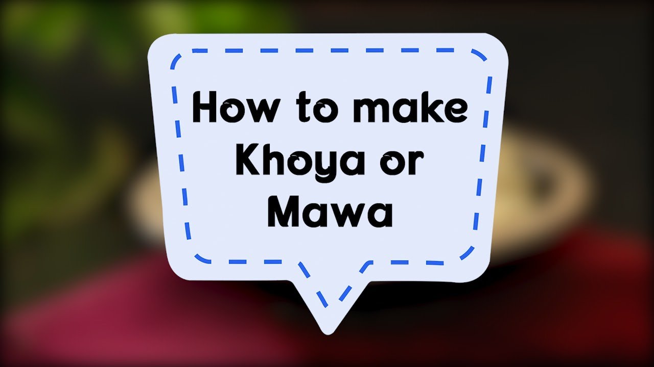 How to make Khoya or Mawa at home | Sanjeev Kapoor Khazana | Sanjeev Kapoor Khazana  | TedhiKheer