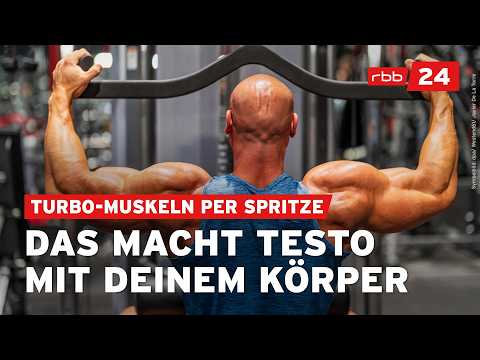 Muskeln in krass: Folgen der Testo-Ersatztherapie