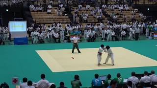 2018IH  柔道女子個人2回戦 52kg級 伊集 （和歌山県）対 井上 新田（愛媛県）