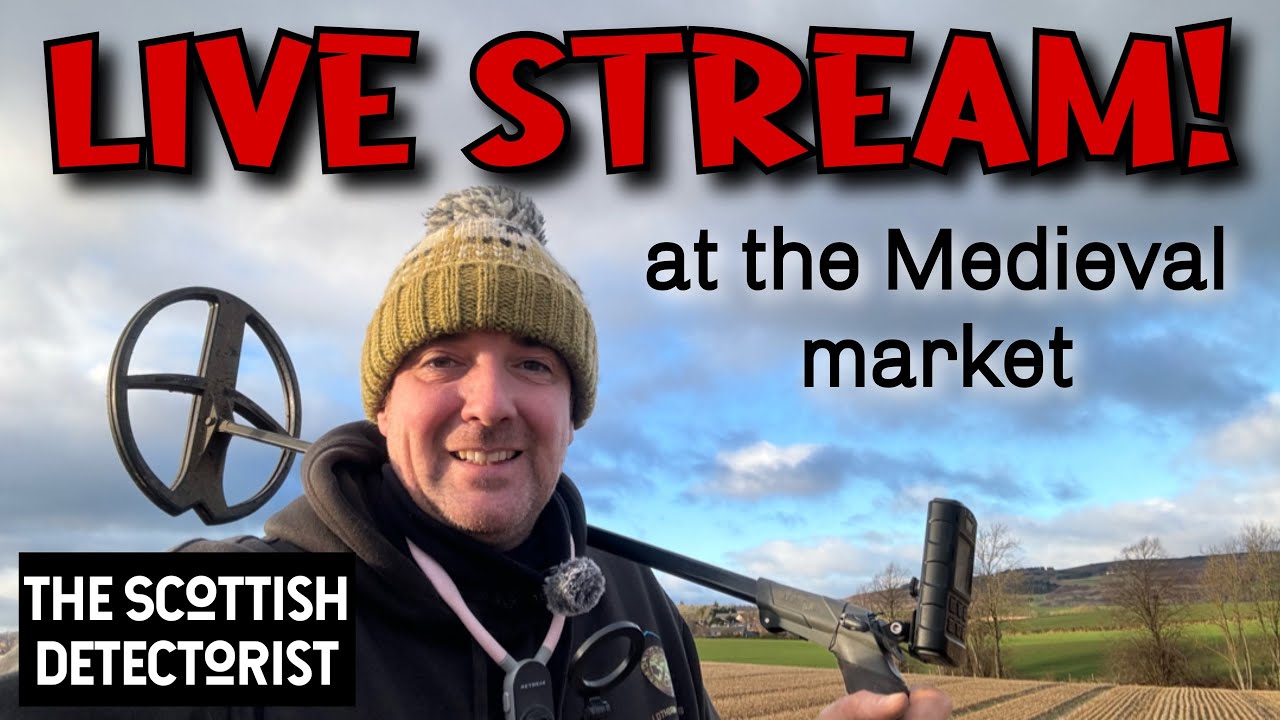Join me on a live metal detecting dig! Will we find treasure??