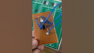 Light operating switch by using LDR and IC741 op-amp💡#trending #ldr #easy #led #project #experiment