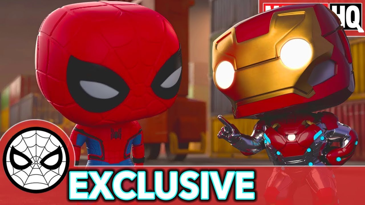 ⁣Spidey's Struggle is Real  | Marvel Funko Presents: Magnet Mayhem (stars Spider-Man, Iron Man)