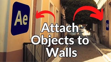 How to Attach Objects to Walls in After Effects | Quick Tutorial