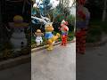 Disney Characters FIGHTING - Winnie the Pooh Vs Tigger #disneyparks #disney