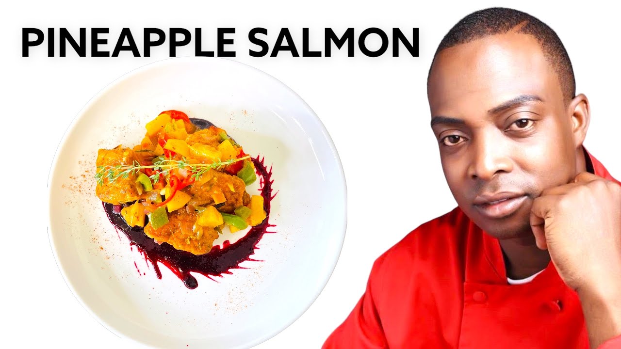 Pineapple Salmon For Thanksgivingday   Chef Ricardo Cooking