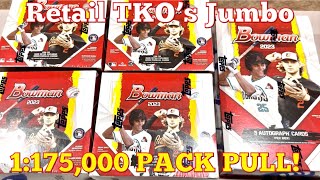 SSP of SSPs!!  BOWMAN RETAIL 24 PACK BOXES DEMOLISH JUMBO AND HOBBY BOXES!  (Face Off Friday!)