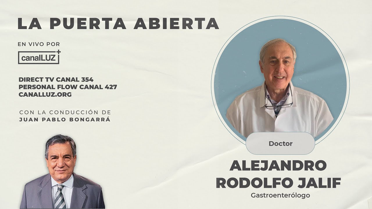 Entrevista al Dr. Alejandro Rodolfo Jalif - Gastroenterólogo - YouTube