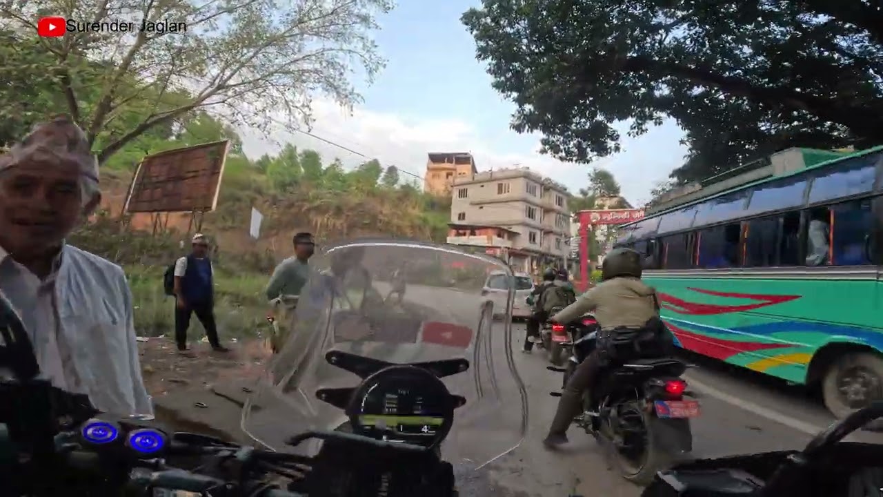 Ep--2 Nepal-25 | Sunauli to Pokhra | #nepalbiketrip #nepal #pokhra