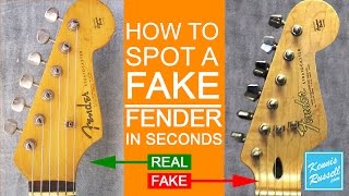 : How to Spot a FAKE Fender in Seconds!