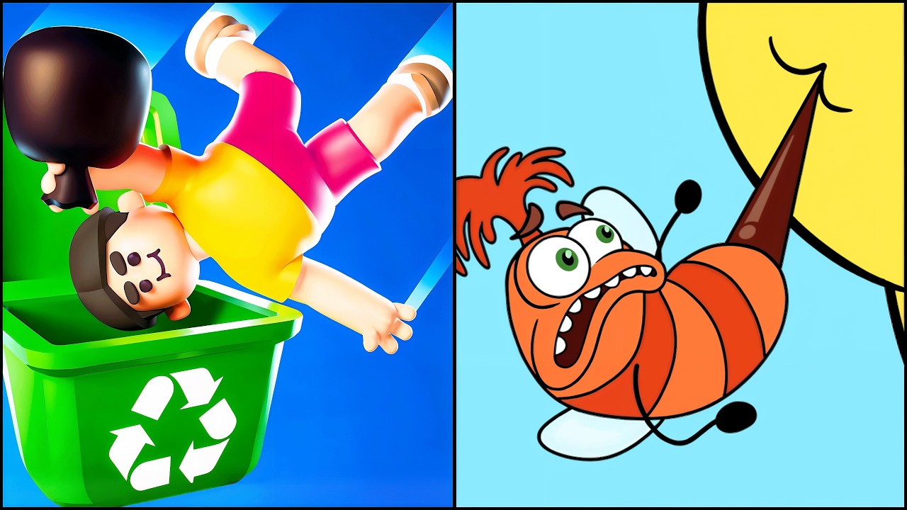 Lazy Jump VS Help Me Tricky Puzzle - All Levels SpeedRun Gameplay