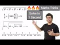 5 important maths tricks  maths tricks  imran sir maths