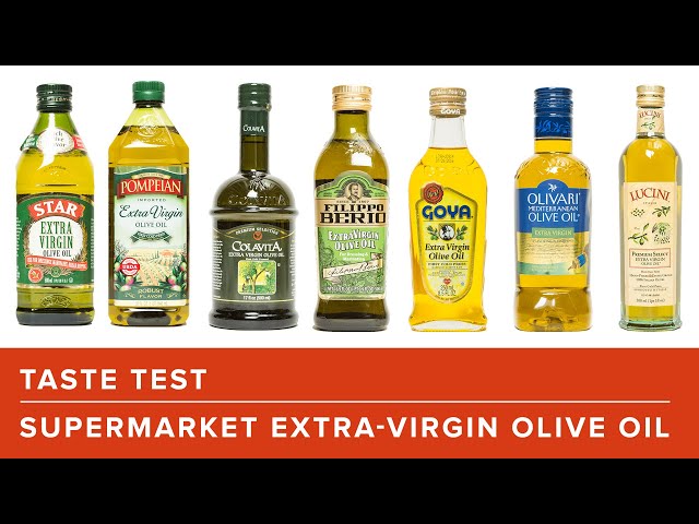Our Taste Test the Best Extra-Virgin Olive at the - YouTube