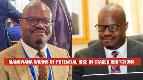 MANGWANA WARNS OF POTENTIAL RISE IN STAGED ABD*CTIONS | NOV 2025