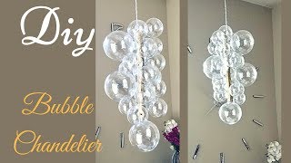 Diy Glam Bubble Chandelier That is Quick and Easy to Make. Details