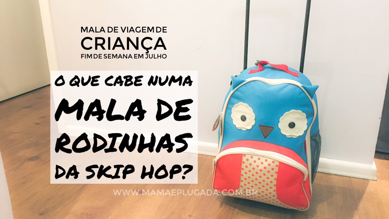 Mochila Rodinhas Skip Hop Zoo | Mamãe Plugada