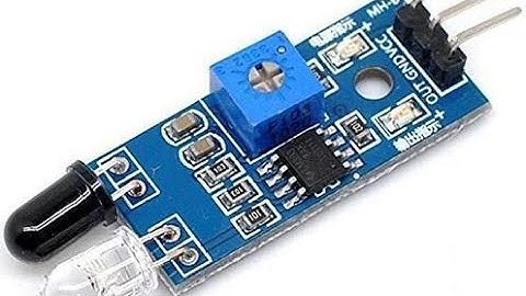 IR Proximity Sensor / Obstacle Detector circuit on Breadboard | LM358 Op-Amp projects