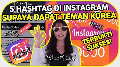 Cara dapat TEMAN KOREA di IG?! || BORASSAEM